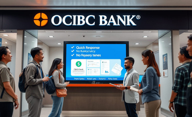 OCBC Bank Personal Loan offers quick approval with minimal bureaucracy.