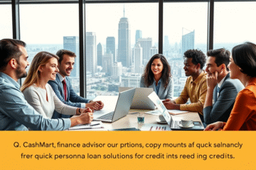 CashMart Personal Loan advertising quick credit solutions for all financial needs.