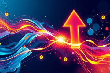 An infographic explaining flash loans and their impact on decentralized finance.