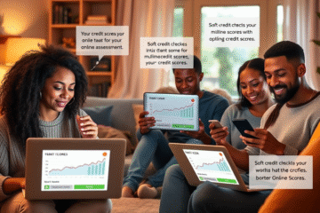 An individual exploring online loan options with enhanced score assessment.