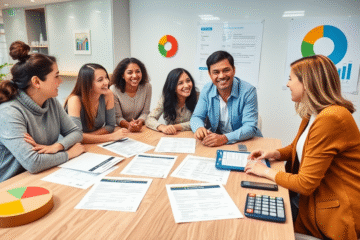 Image illustrating financial support solutions for debt management and relief.