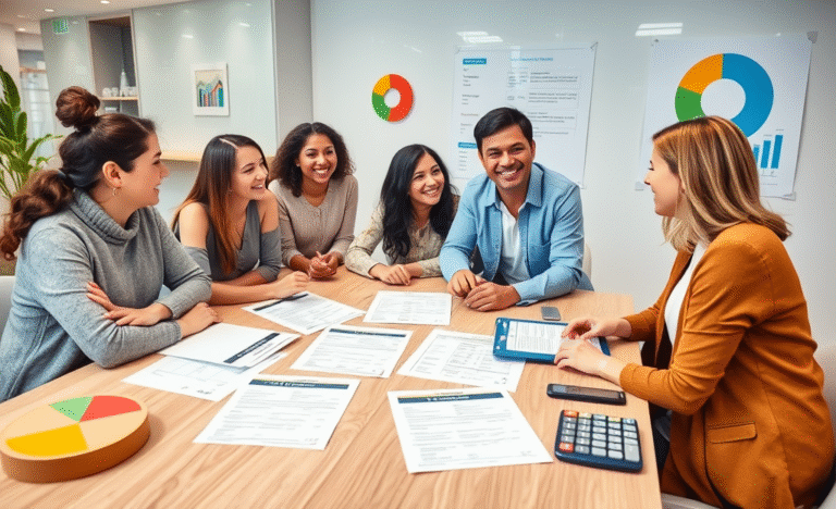 Image illustrating financial support solutions for debt management and relief.