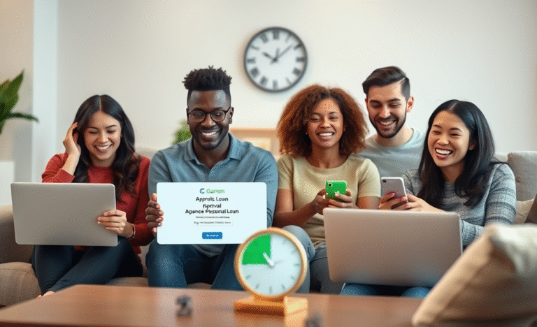 Person accessing a Carbon Personal Loan for urgent financial needs.
