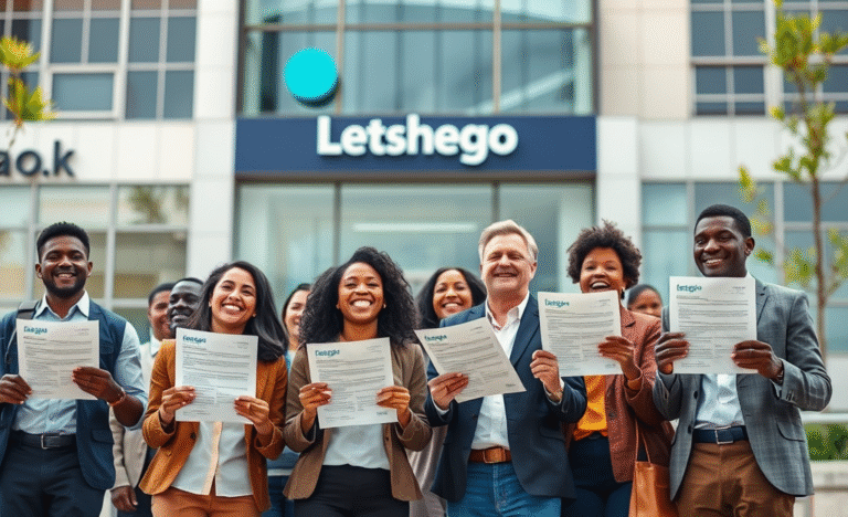 A person reviewing financial options for a Letshego Personal Loan.