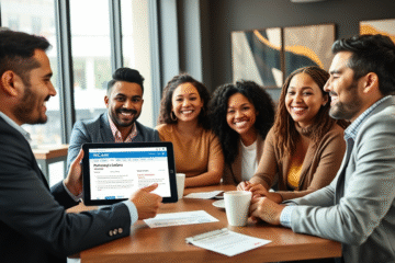 An individual considering a personal loan for urgent financial needs from NCBA Bank.