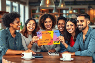 Illustration of a Zero Annual Fee Credit Card benefits