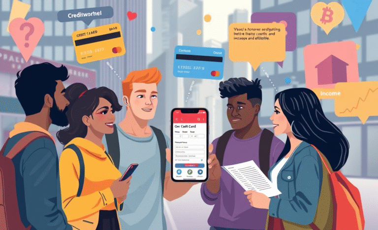 Image depicting a credit card application process for individuals without a bank account.