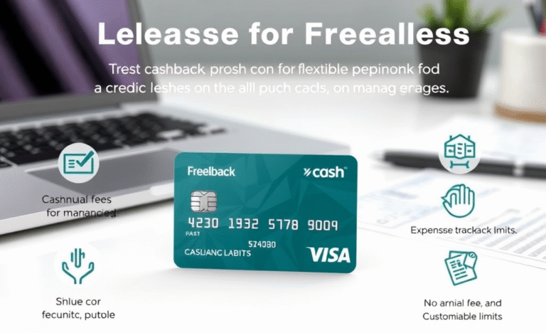 A credit card designed for freelancers offering flexible limits and simple management.