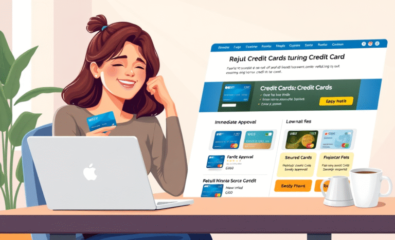 A person reviewing options for credit cards suitable for those with bad credit.