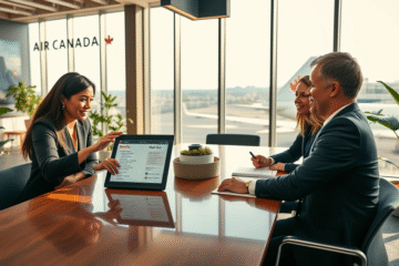 Image depicting the benefits of working at Air Canada
