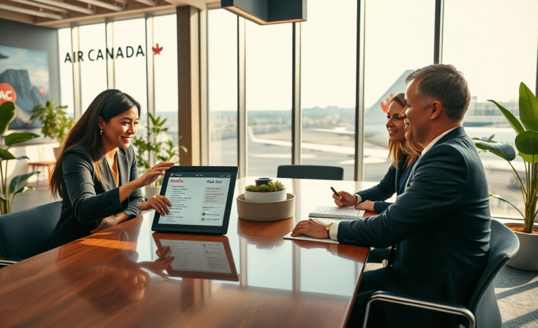 Image depicting the benefits of working at Air Canada
