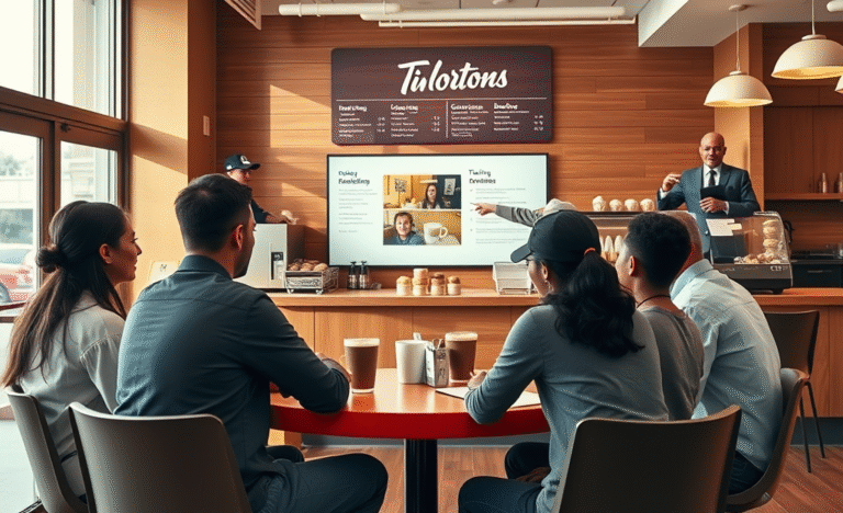 An overview of key information for starting a job at Tim Hortons, including training and interview tips.