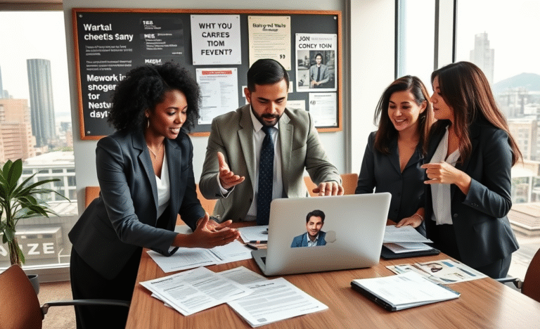A professional individual applying for jobs at TD Bank, with a resume and networking materials.