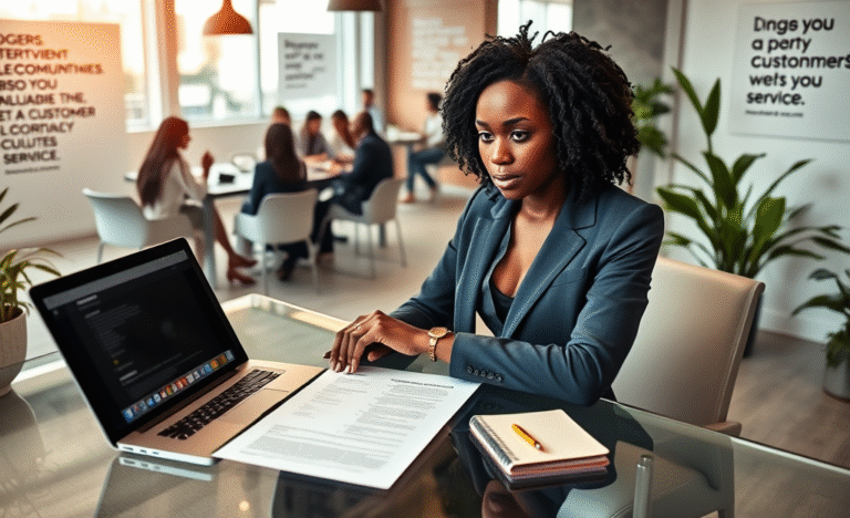 Image depicting a professional preparing for an interview for a position at Rogers Communications