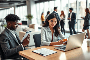 Person preparing to impress recruiters with a resume and interview tips.