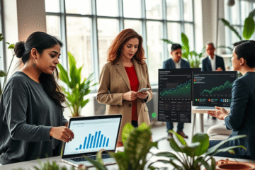 Infographic on the most valued skills in the job market, showcasing key abilities such as data literacy and communication.