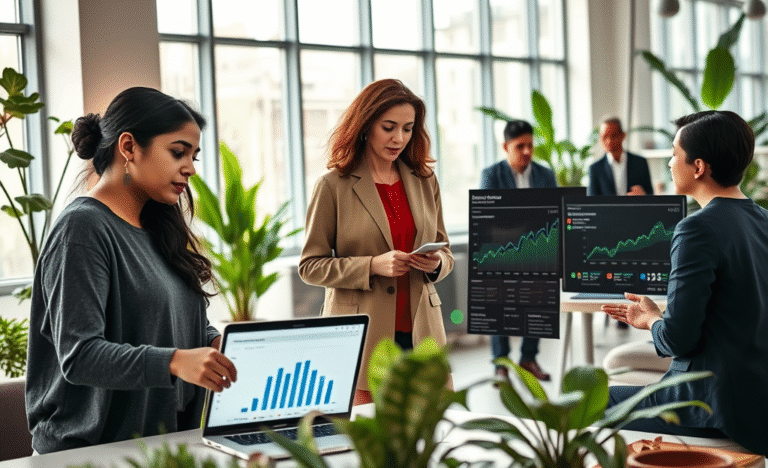 Infographic on the most valued skills in the job market, showcasing key abilities such as data literacy and communication.