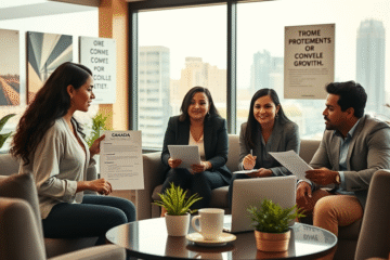 A professional working on adapting their skills and experience for the Canadian job market.