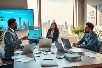 A professional exploring job opportunities while learning about recruiter secrets.