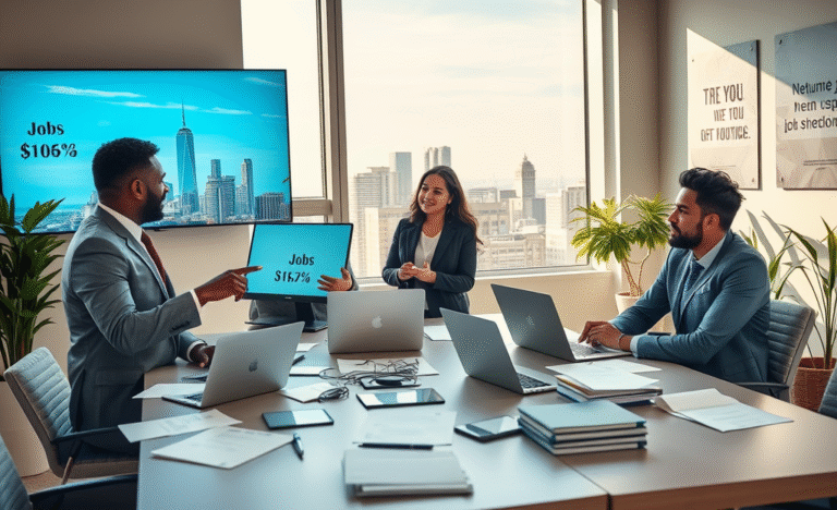 A professional exploring job opportunities while learning about recruiter secrets.
